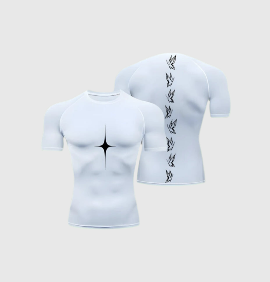 T-shirt compression Aizen