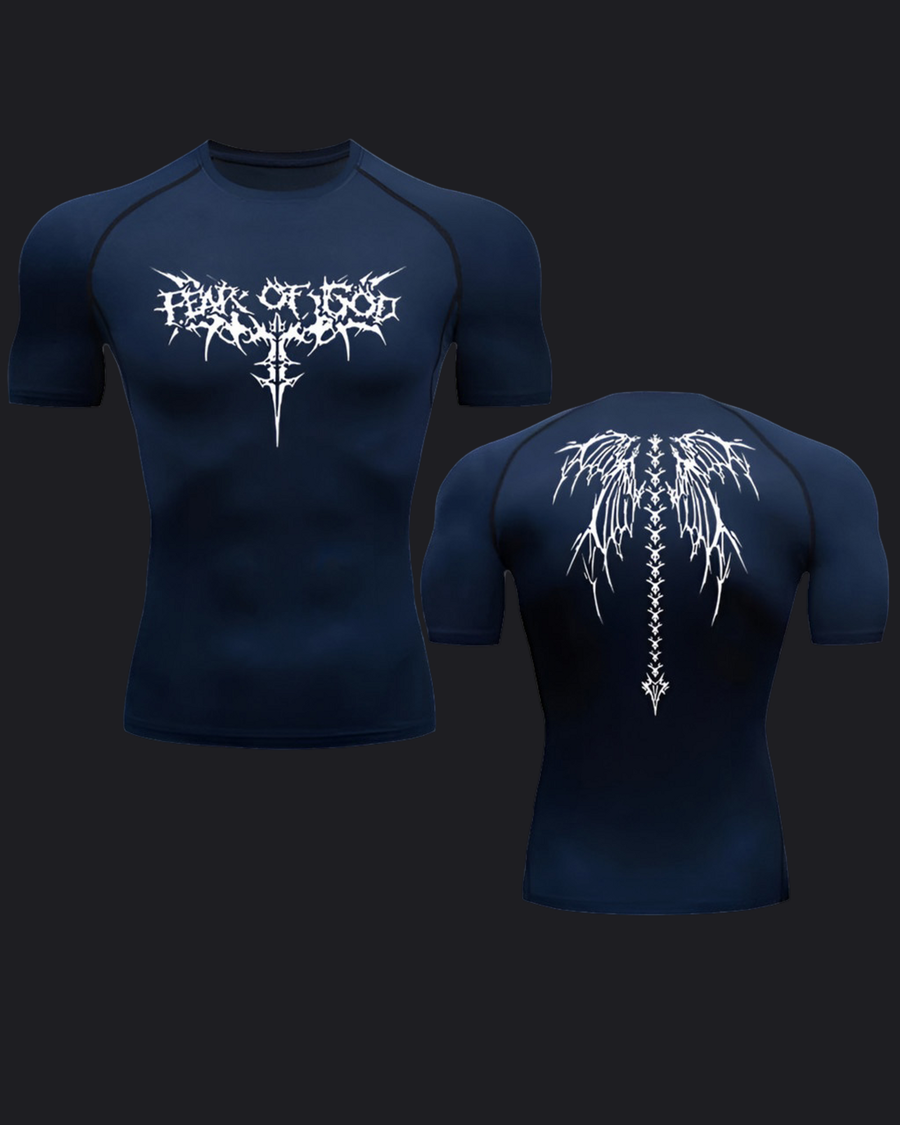 T-shirt compression Fear Winter Arc — fond anthracite