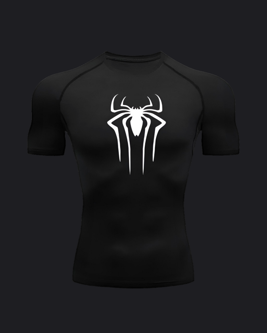 T-shirt compression Spider Winter Arc — fond anthracite
