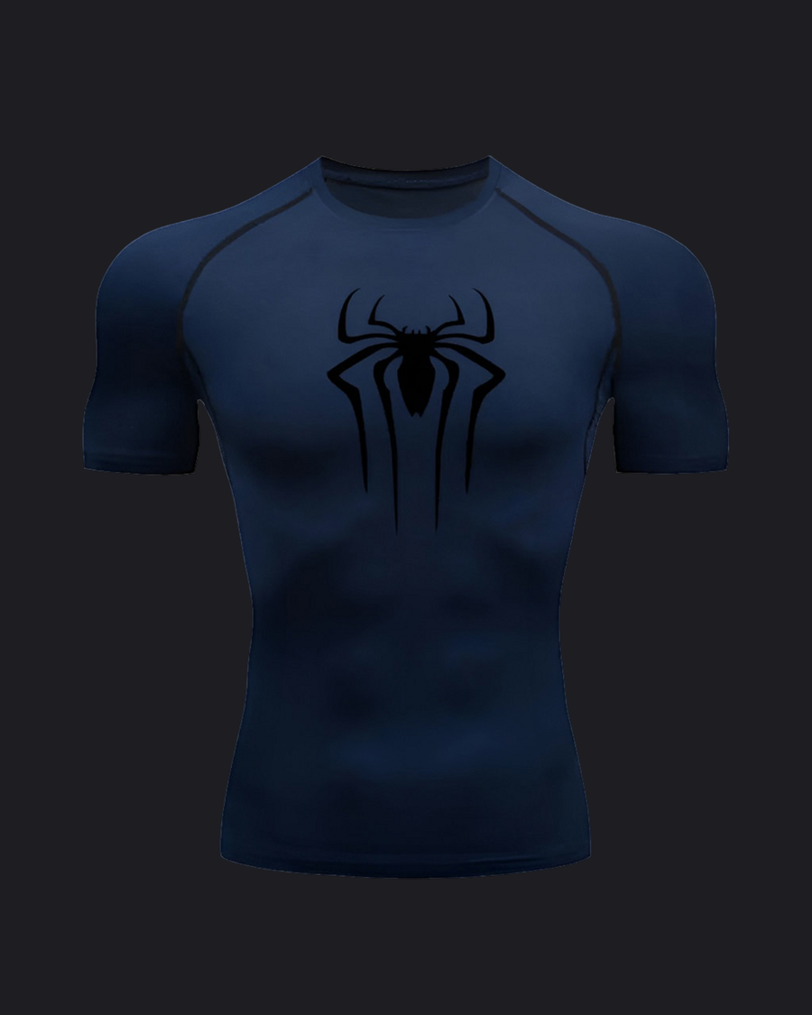 T-shirt compression Spider Winter Arc — fond anthracite