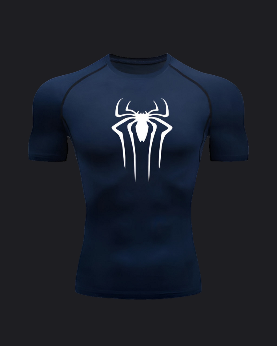 T-shirt compression Spider Winter Arc — fond anthracite