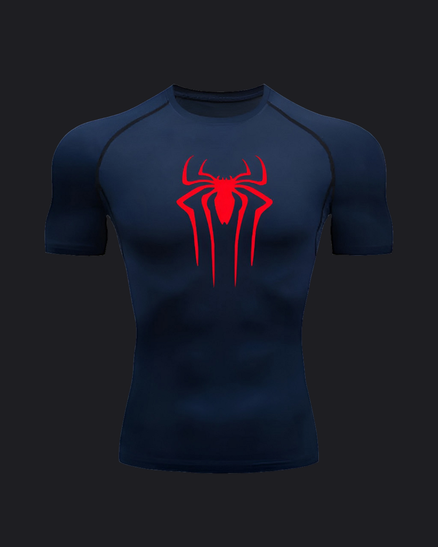 T-shirt compression Spider Winter Arc — fond anthracite